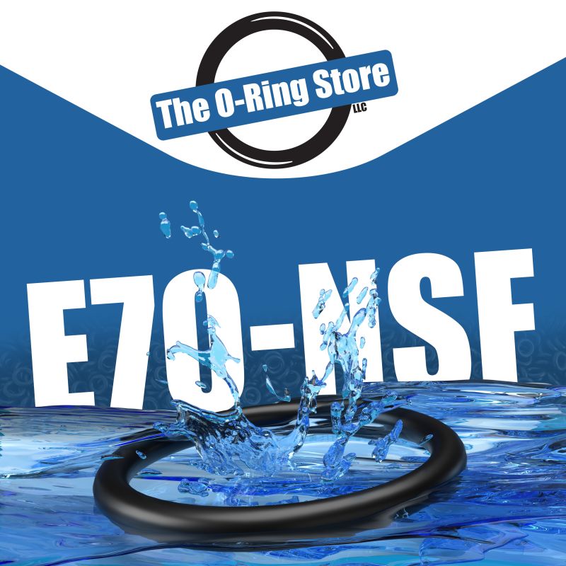 (image for) EPDM O-Rings FDA/NSF-61 Chloramine Resistant Peroxide Cured O-Rings