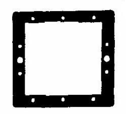 172471 DSF Pentair Skimmer Front Plate Gasket
