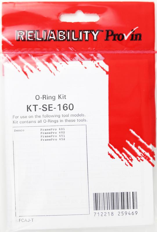 (image for) Reliability Provin O-Ring Kit KT-SE-160 for Senco FramePro 601, 602, 651 and 652