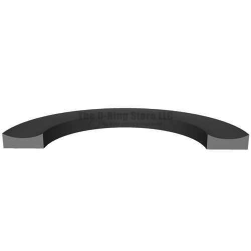 574-430 90A Duro Buna-N Rubber Dished Back-up Rings