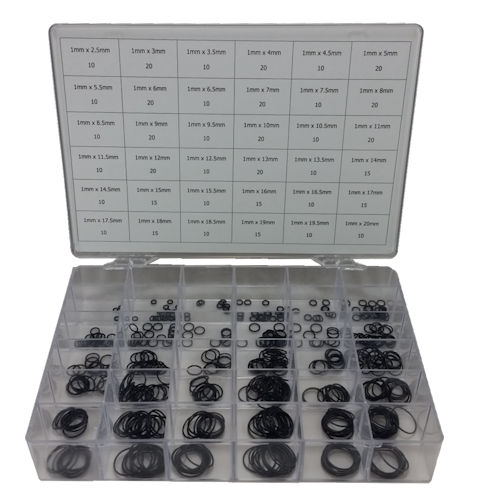 thumbnail image 2 of American Buna-70 O-Ring – 14mm ID X 22mm OD X 4mm Thick, Quantity 2 2 of 5