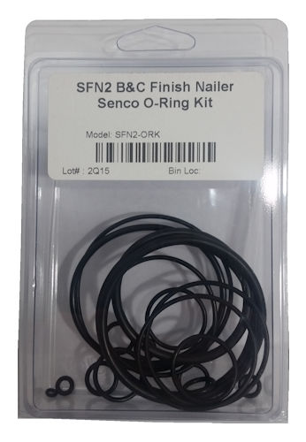 Senco Finish Nailer O-ring rebuild kit for SFN2 SFN2-B SFN2-C SFNII 