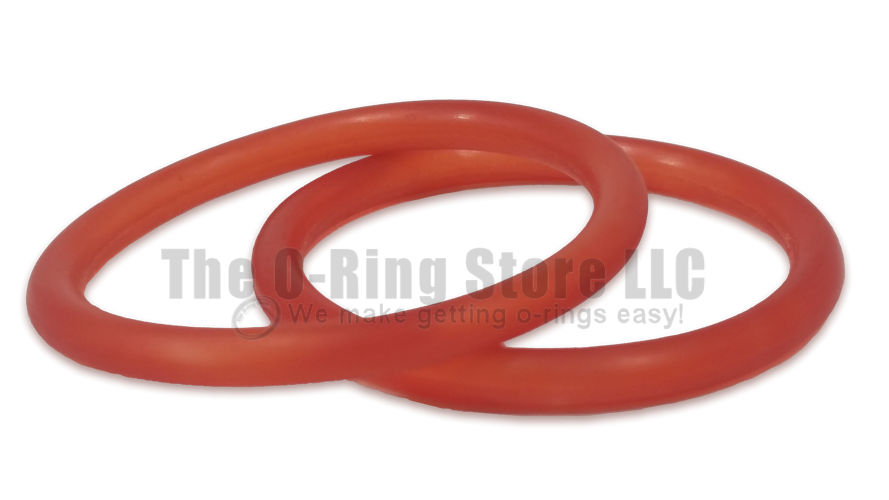 (image for) AS568-006 UC70 Red High Performance Urethane O-Ring